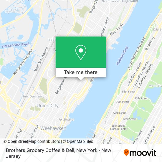 Brothers Grocery Coffee & Deli map