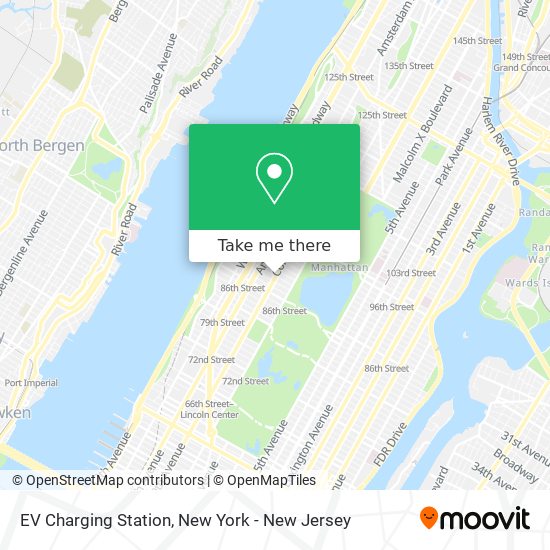 Mapa de EV Charging Station