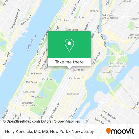 Holly Koncicki, MD, MS map
