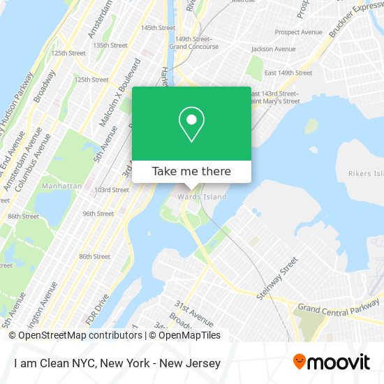 I am Clean NYC map