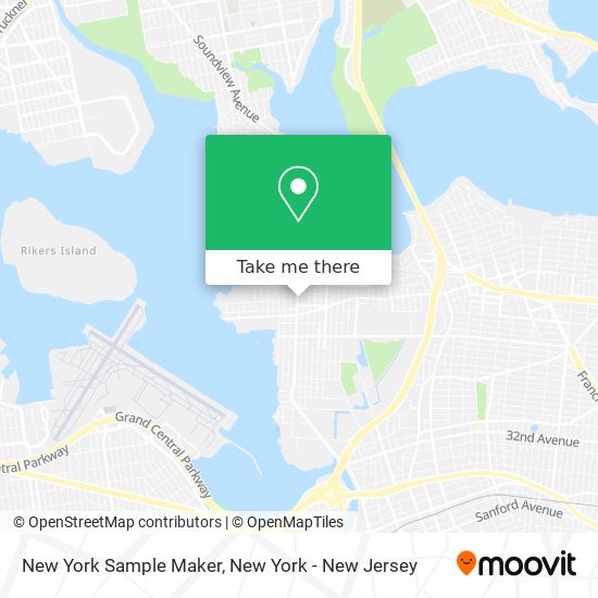 New York Sample Maker map