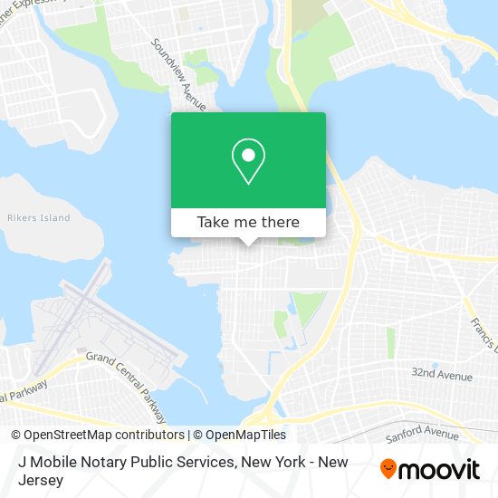 J Mobile Notary Public Services map