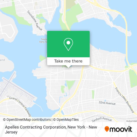 Apelles Contracting Corporation map