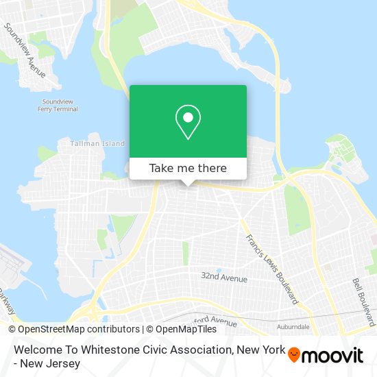 Mapa de Welcome To Whitestone Civic Association