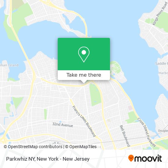 Mapa de Parkwhiz NY