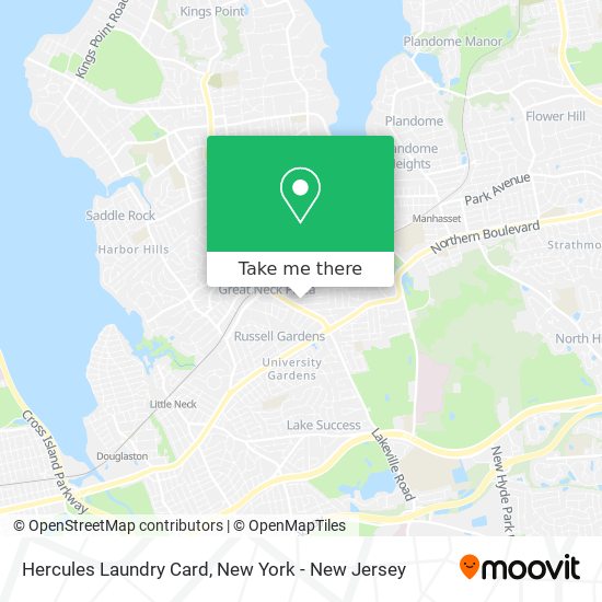 Hercules Laundry Card map