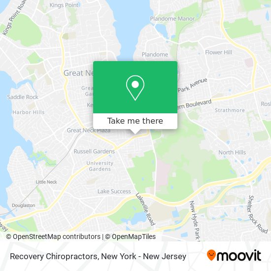 Mapa de Recovery Chiropractors