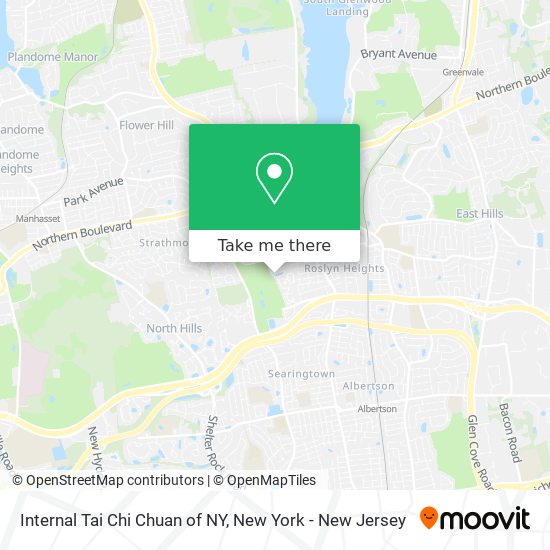 Internal Tai Chi Chuan of NY map