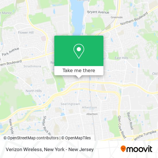 Verizon Wireless map