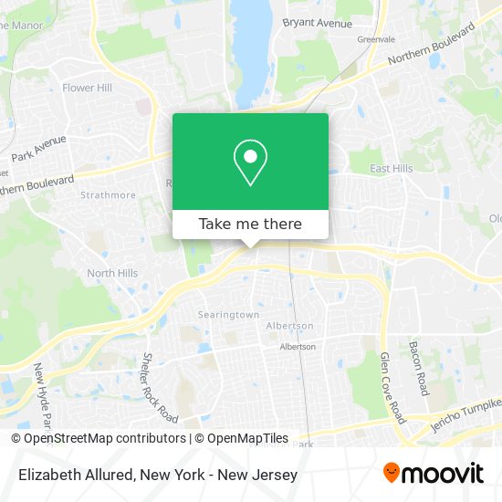 Mapa de Elizabeth Allured