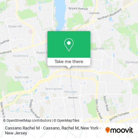 Mapa de Cassano Rachel M - Cassano, Rachel M