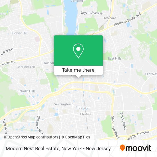 Mapa de Modern Nest Real Estate
