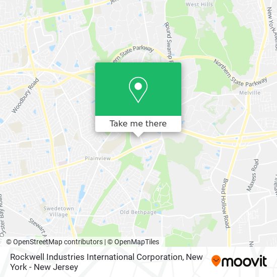 Rockwell Industries International Corporation map
