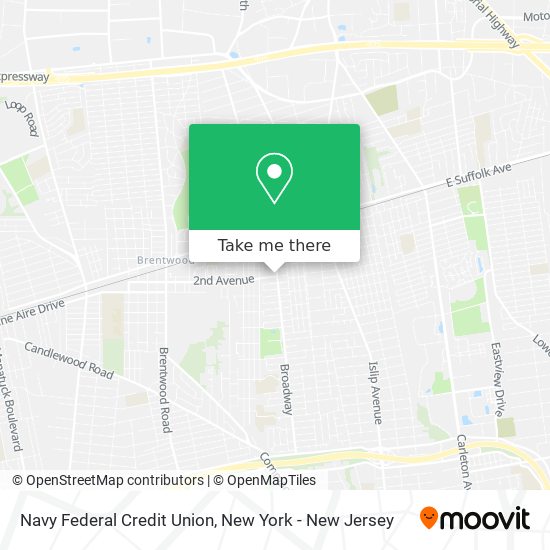 Navy Federal Credit Union map