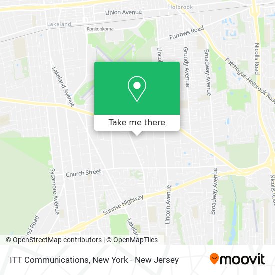 ITT Communications map