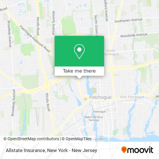 Allstate Insurance map