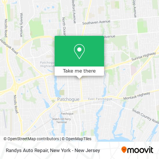 Mapa de Randys Auto Repair