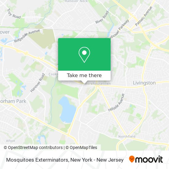 Mosquitoes Exterminators map