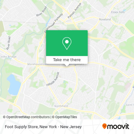 Foot Supply Store map