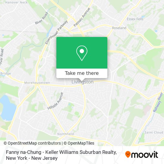 Mapa de Fanny na-Chung - Keller Williams Suburban Realty