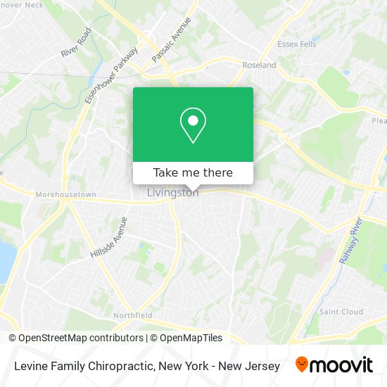 Mapa de Levine Family Chiropractic