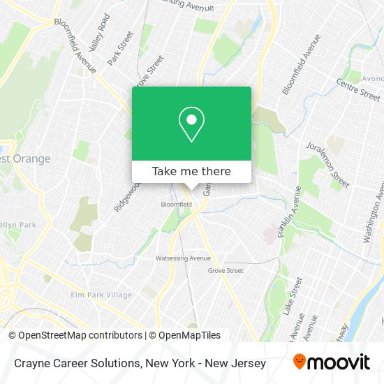 Mapa de Crayne Career Solutions