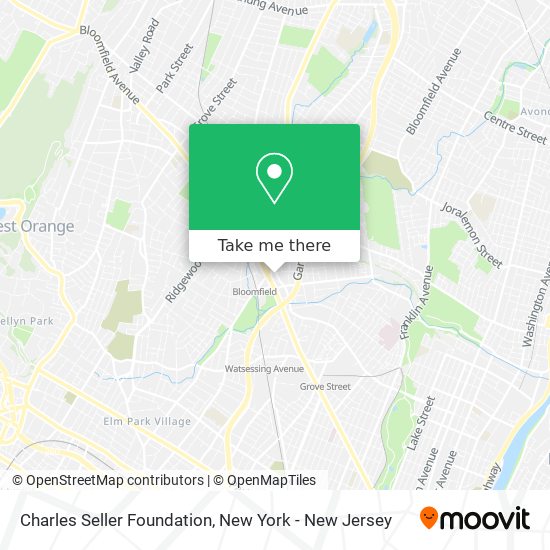 Charles Seller Foundation map