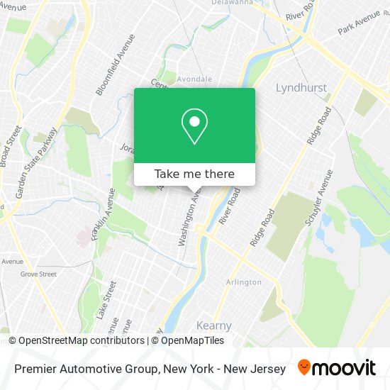 Premier Automotive Group map