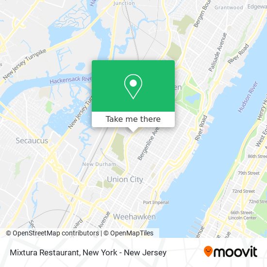 Mixtura Restaurant map