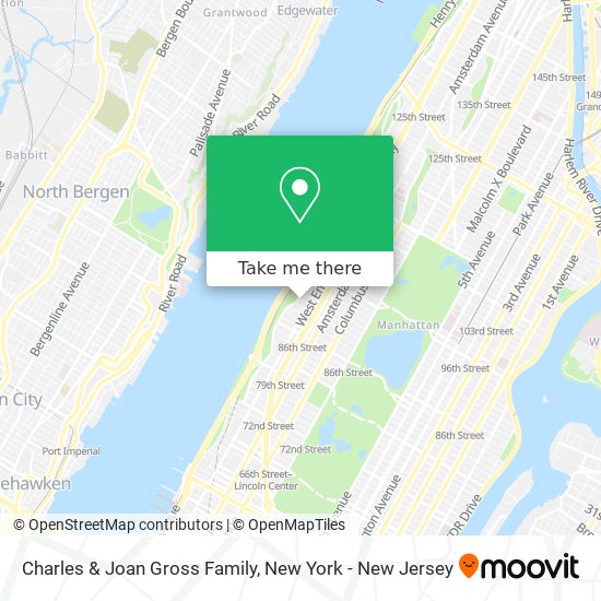 Mapa de Charles & Joan Gross Family