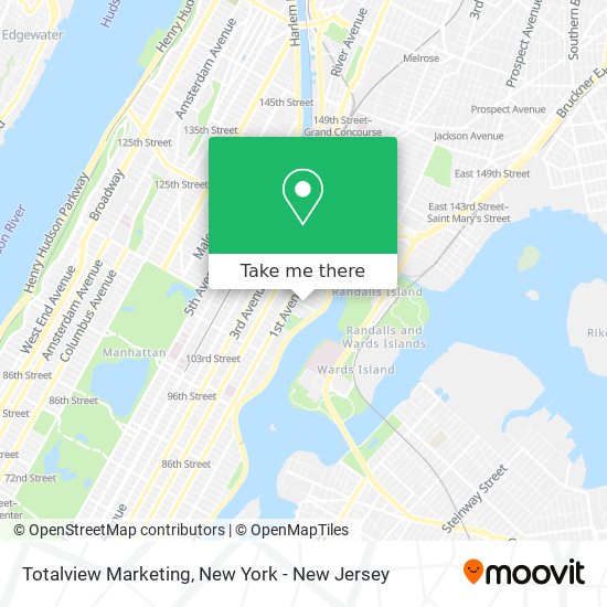 Totalview Marketing map