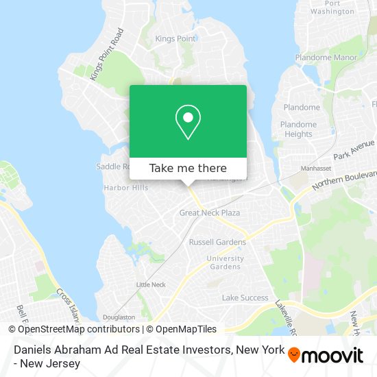 Daniels Abraham Ad Real Estate Investors map