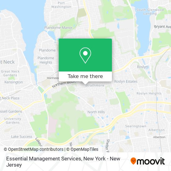 Essential Management Services map