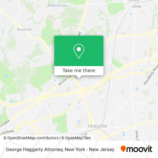 George Haggerty Attorney map