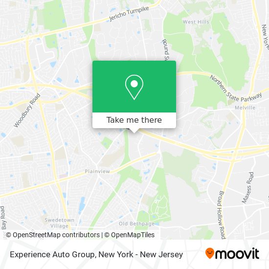 Experience Auto Group map