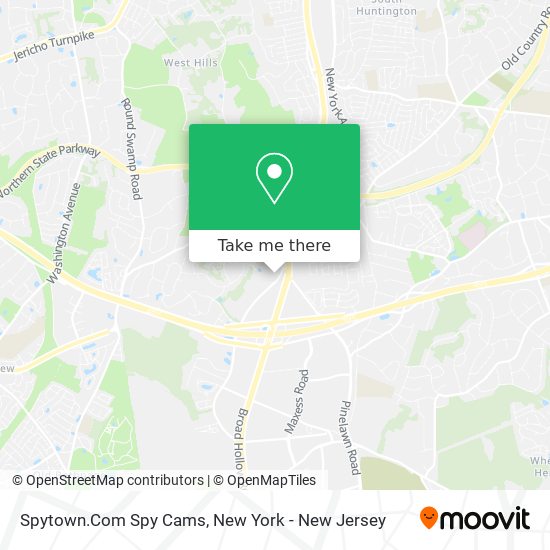 Spytown.Com Spy Cams map