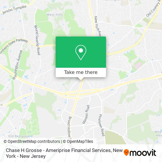 Chase H Grosse - Ameriprise Financial Services map