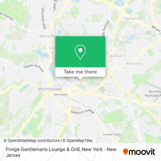 Fringe Gentlemen's Lounge & Grill map