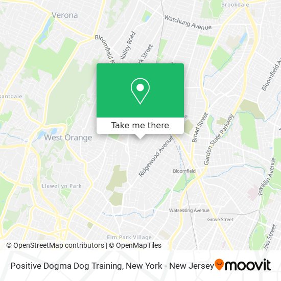 Mapa de Positive Dogma Dog Training