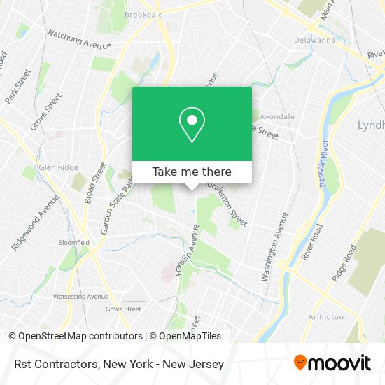 Rst Contractors map