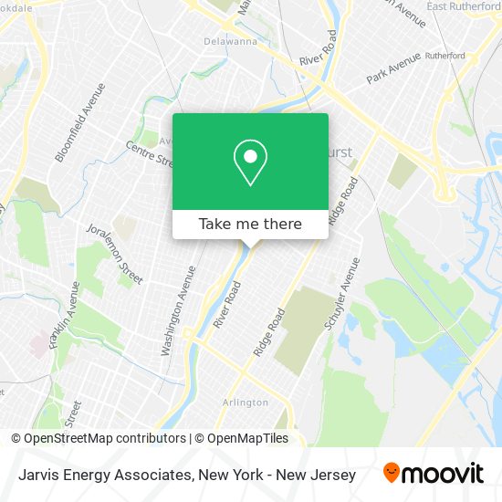 Mapa de Jarvis Energy Associates