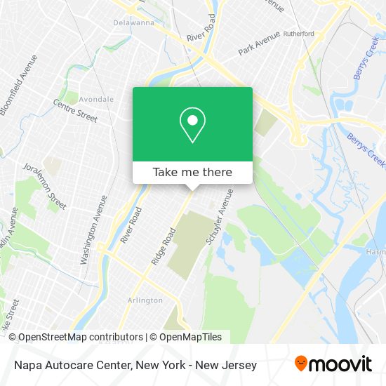 Napa Autocare Center map