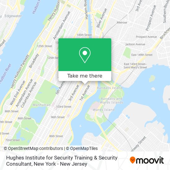 Hughes Institute for Security Training & Security Consultant map