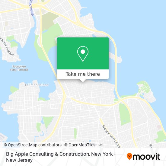 Big Apple Consulting & Construction map