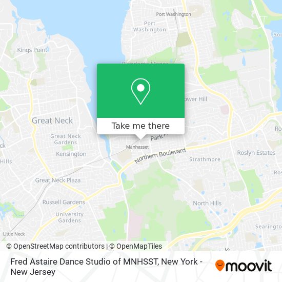 Fred Astaire Dance Studio of MNHSST map