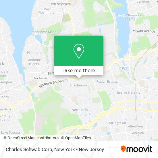 Charles Schwab Corp map