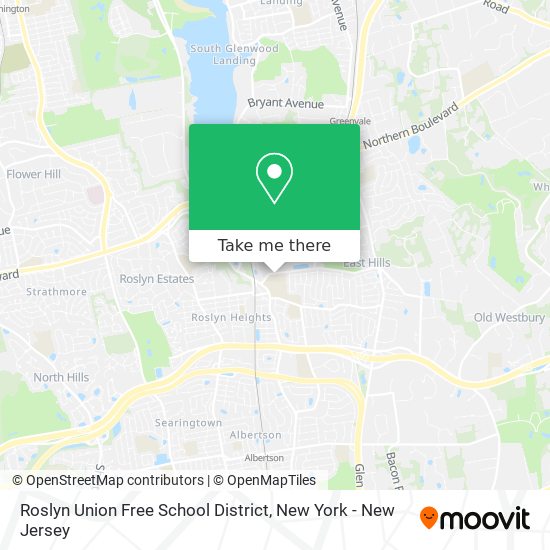 Mapa de Roslyn Union Free School District