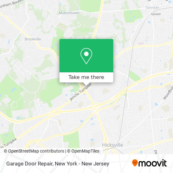 Mapa de Garage Door Repair