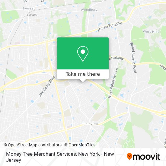 Mapa de Money Tree Merchant Services