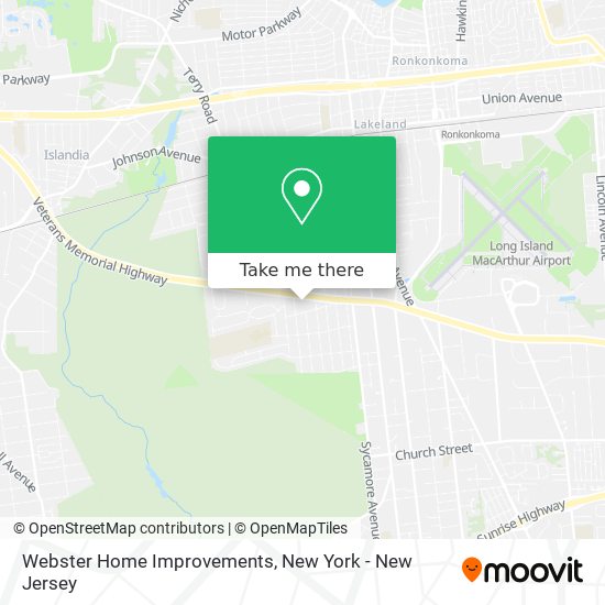 Mapa de Webster Home Improvements